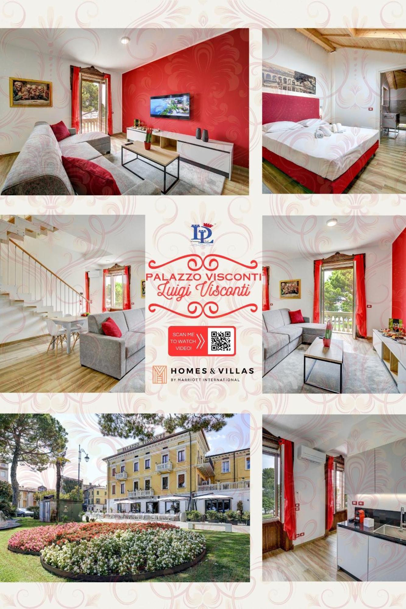 Desenzanoloft Official Partner Marriott Homes & Villas - Palazzo Visconti Luxury Suite Desenzano del Garda Zimmer foto